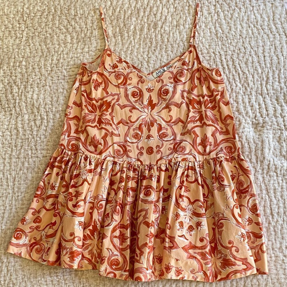 Floral Spaghetti Strap Dress